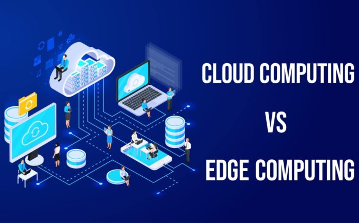 Edge computing vs. cloud