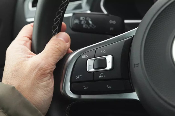 Adaptive cruise control vs. standard